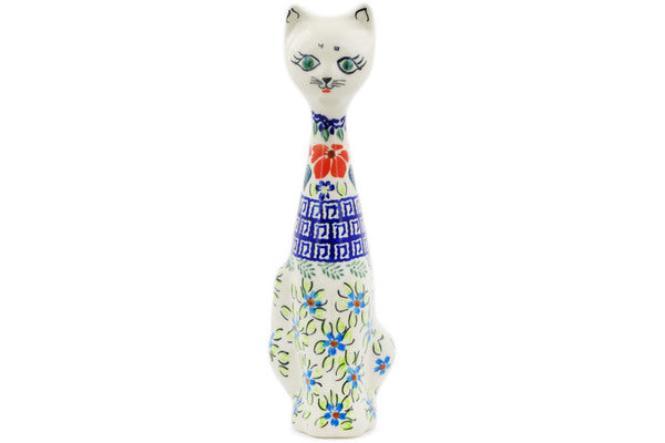 10" Cat Figurine Ceramika Bona H0207K