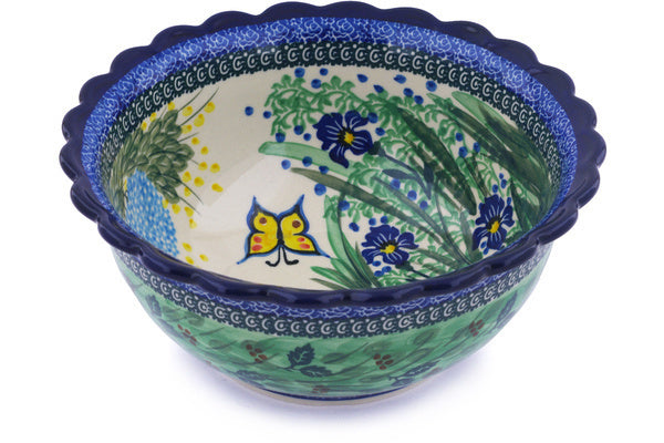 9" Bowl Ceramika Artystyczna UNIKAT H0282G