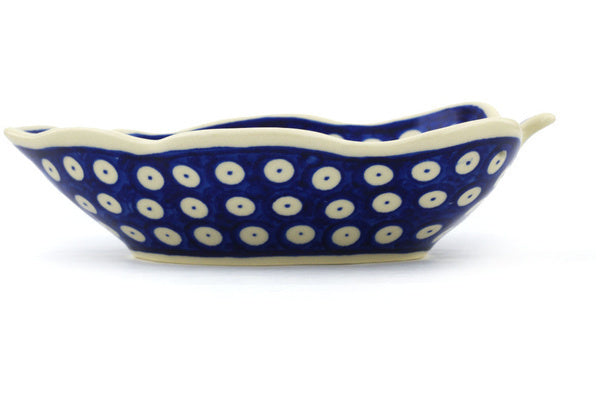 8" Leaf Shaped Bowl Ceramika Bona H0483H