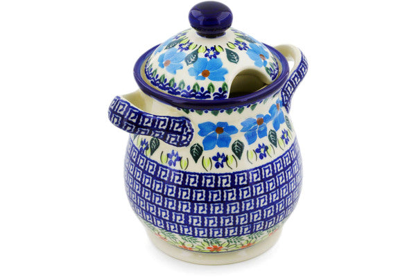 8" Jar with Lid and Handles Ceramika Bona H0512K