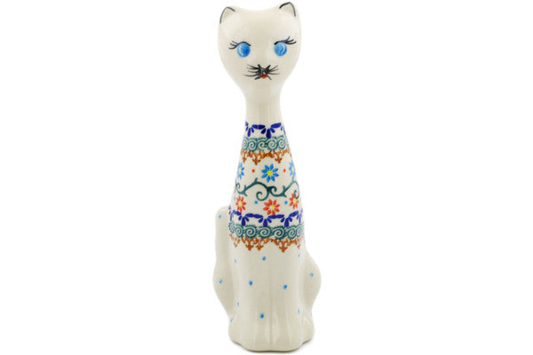 8" Cat Figurine Ceramika Bona H0552K