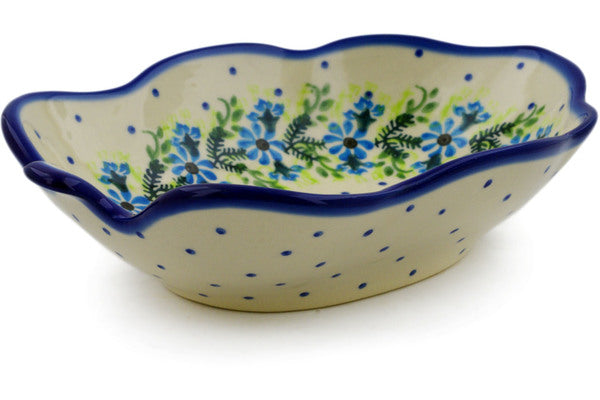 8" Leaf Shaped Bowl Ceramika Bona H0707K