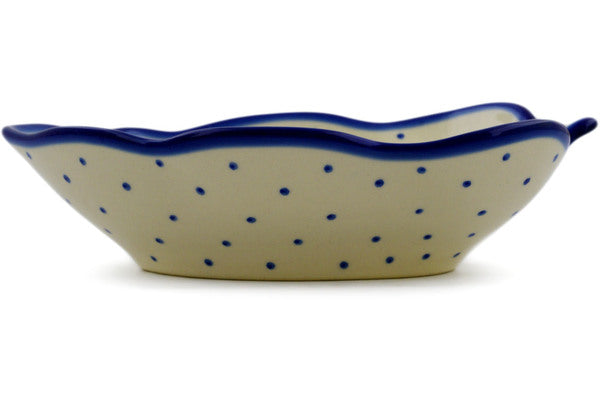 8" Leaf Shaped Bowl Ceramika Bona H0707K