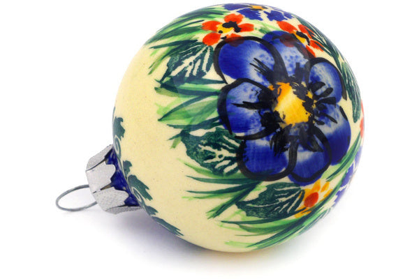 3" Ornament Christmas Ball Cer-raf UNIKAT H0915E