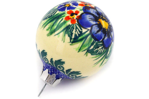 3" Ornament Christmas Ball Cer-raf UNIKAT H0915E