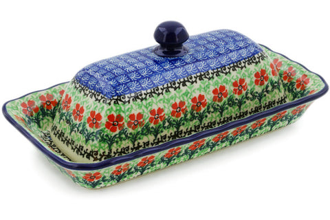 9" Butter Dish Ceramika Artystyczna H0943K