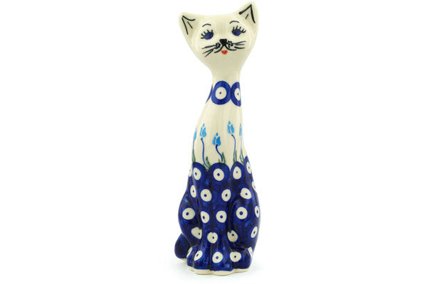 8" Cat Figurine Ceramika Bona H1237H