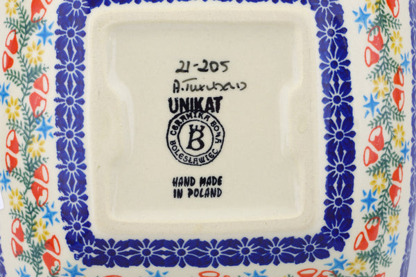 8" Square Bowl Ceramika Bona H1238J