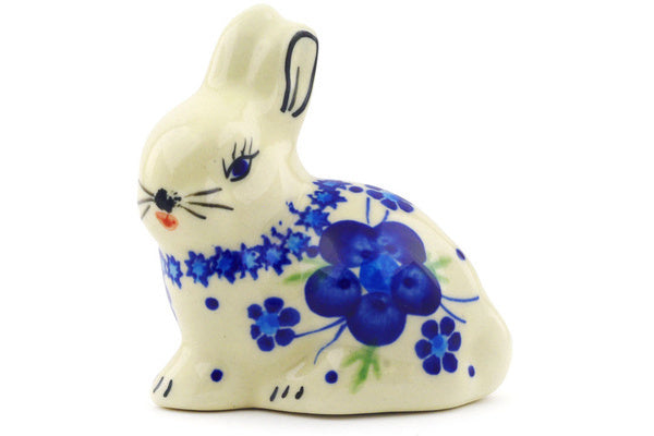 3" Bunny Figurine Ceramika Bona H1369F