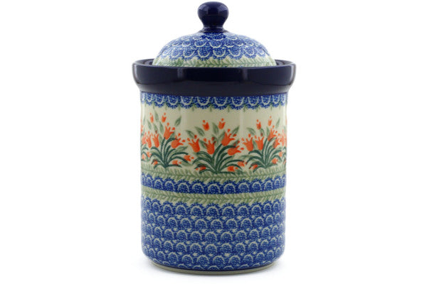 9" Jar with Lid Ceramika Artystyczna H1793K