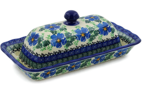 9" Butter Dish Ceramika Artystyczna H3496J