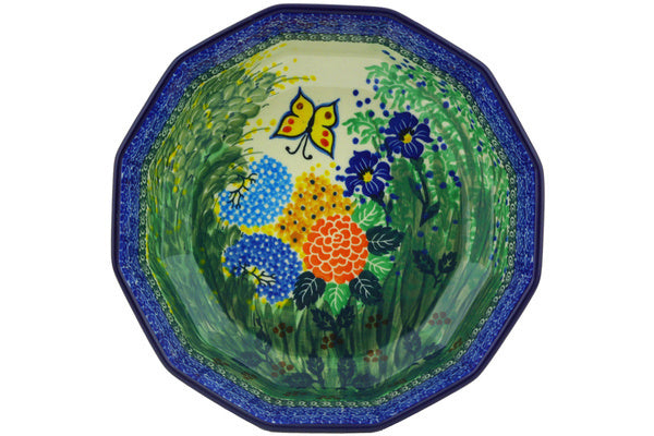 9" Bowl Ceramika Artystyczna UNIKAT H3527G