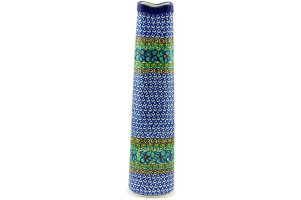 13" Vase Ceramika Artystyczna UNIKAT H3857G