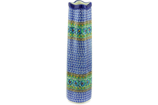 13" Vase Ceramika Artystyczna UNIKAT H3857G