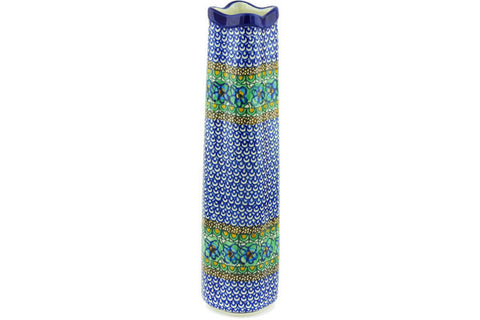 13" Vase Ceramika Artystyczna UNIKAT H3857G