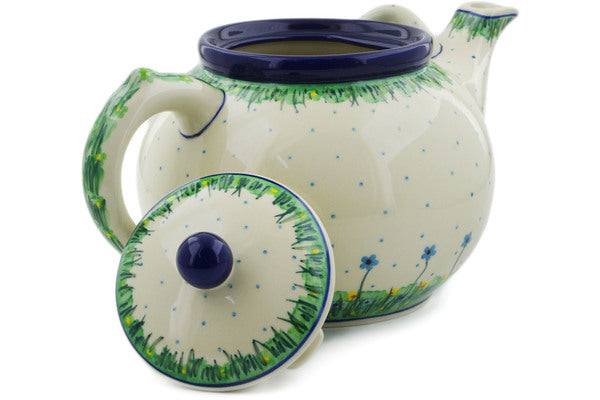 84 oz Tea or Coffee Pot Ceramika Artystyczna UNIKAT H3997K