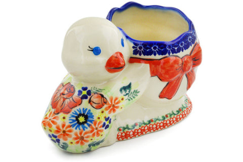 7" Duck Shaped Jar Ceramika Bona UNIKAT H4174K