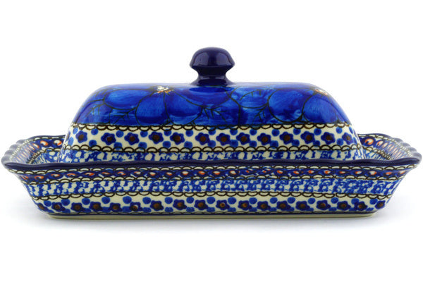 9" Butter Dish Ceramika Artystyczna UNIKAT H4250F