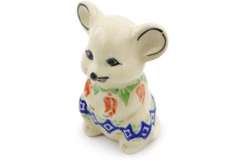 3" Mouse Figurine Ceramika Bona H4454I