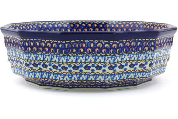 9" Bowl Ceramika Artystyczna UNIKAT H4475G