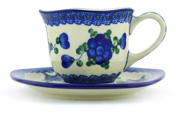 8 oz Cup with Saucer Ceramika Artystyczna H4902G