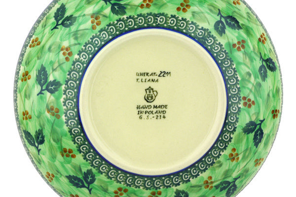 9" Bowl Ceramika Artystyczna UNIKAT H5332G