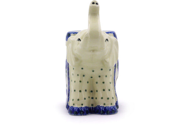 7" Elephant Candle Holder Ceramika Artystyczna H6048I