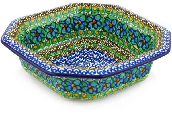 8" Bowl Ceramika Artystyczna UNIKAT H6187G