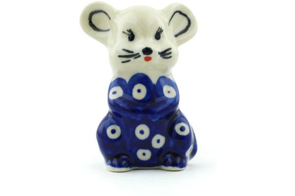 3" Mouse Figurine Ceramika Bona H7035E