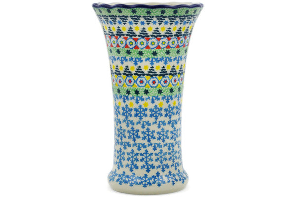 7" Vase Ceramika Artystyczna UNIKAT H7570J