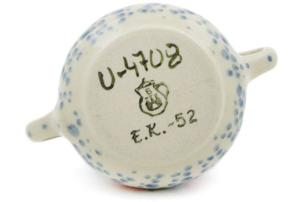 2" Mini Sugar Bowl Ceramika Artystyczna UNIKAT H7942J