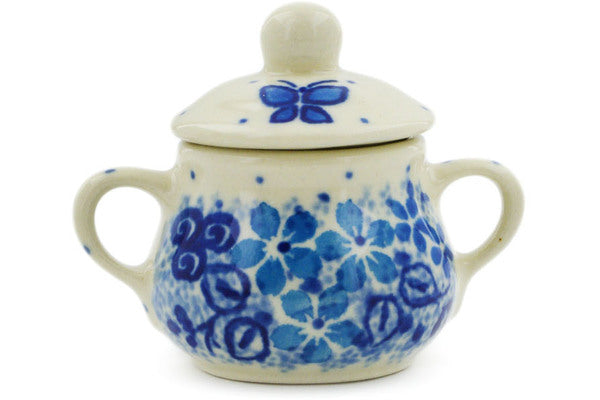 2" Mini Sugar Bowl Ceramika Artystyczna UNIKAT H7955J