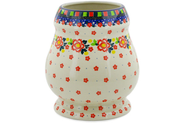 9" Vase Ceramika Artystyczna UNIKAT H7974J