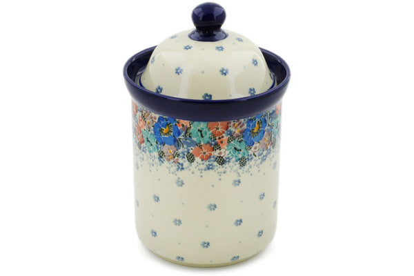 8" Cookie Jar Ceramika Artystyczna UNIKAT H8224J