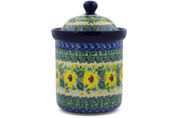 8" Jar with Lid Ceramika Artystyczna UNIKAT H8240J