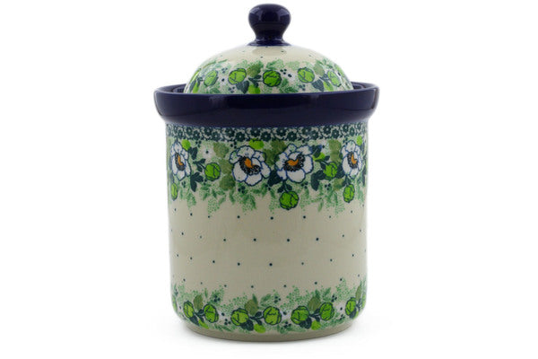 8" Jar with Lid Ceramika Artystyczna UNIKAT H8242J