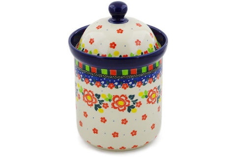 8" Jar with Lid Ceramika Artystyczna UNIKAT H8243J