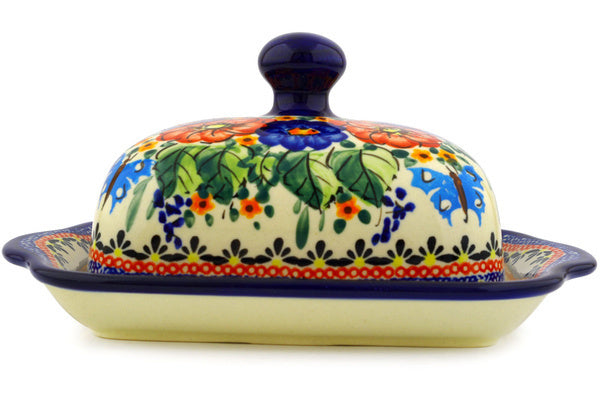 8" Butter Dish Zaklady Ceramiczne UNIKAT H8329C