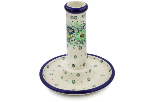 6" Candle Holder Ceramika Artystyczna UNIKAT H8363J