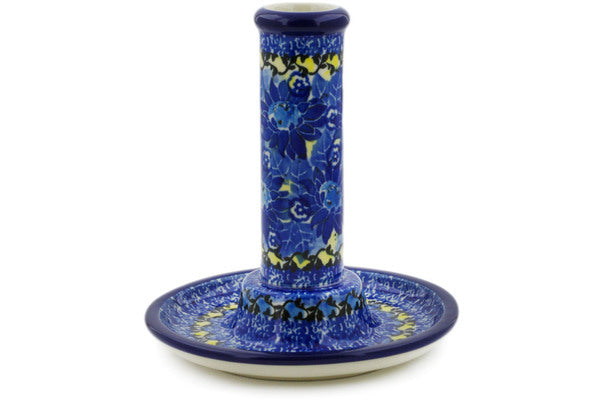 6" Candle Holder Ceramika Artystyczna UNIKAT H8367J