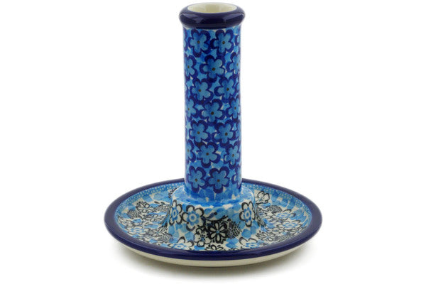 6" Candle Holder Ceramika Artystyczna UNIKAT H8372J