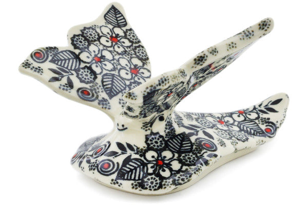 5" Butterfly Figurine Ceramika Artystyczna UNIKAT H8404J