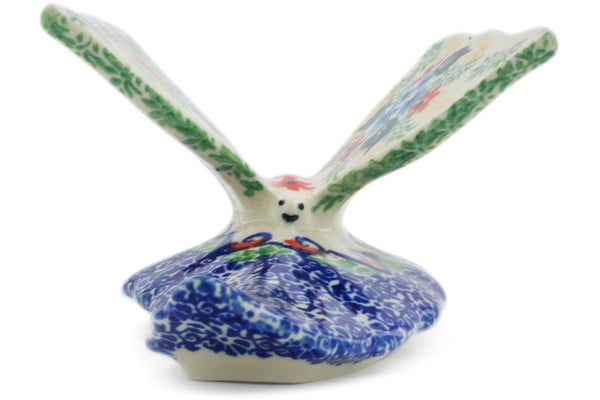 5" Butterfly Figurine Ceramika Artystyczna UNIKAT H8411J