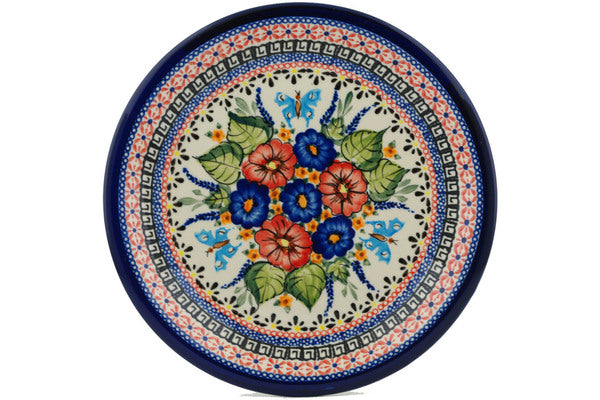 9" Plate Zaklady Ceramiczne UNIKAT H8666B