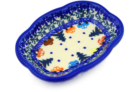 5" Soap Dish Ceramika Bona H8816E