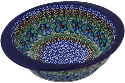 8" Fluted Bowl Ceramika Artystyczna UNIKAT H9293G